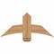 Ekena Millwork Bellingham Timber Gable Bracket, Western Red Cedar, 36"W x 16"H x 3 1/2"D x 5 1/2"F, 11/12 Pitch GBW036X16X0406BEL00SWR - alternate 1